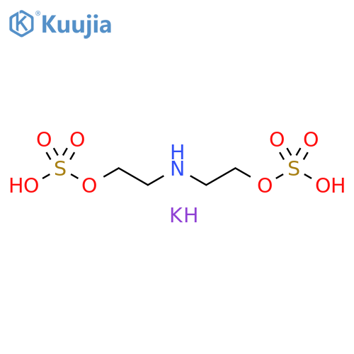 Ethanol, 2,2'-iminobis-, bis(hydrogen sulfate) (ester), dipotassium salt (9CI) structure