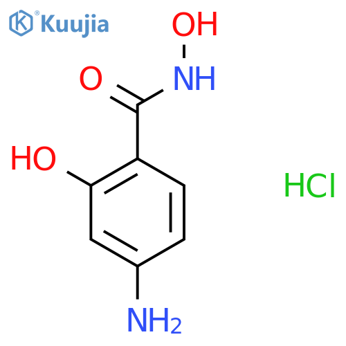 4-amino-N,2-dihydroxybenzamide;hydrochloride structure