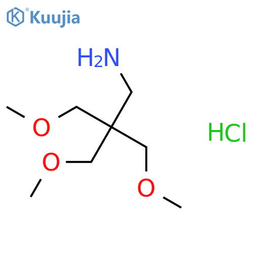 1-Propanamine, 3-methoxy-2,2-bis(methoxymethyl)-, hydrochloride structure