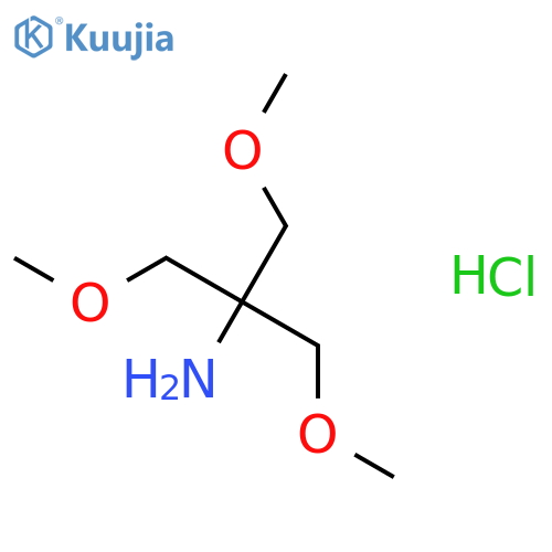 2-Propanamine, 1,3-dimethoxy-2-(methoxymethyl)-, hydrochloride structure