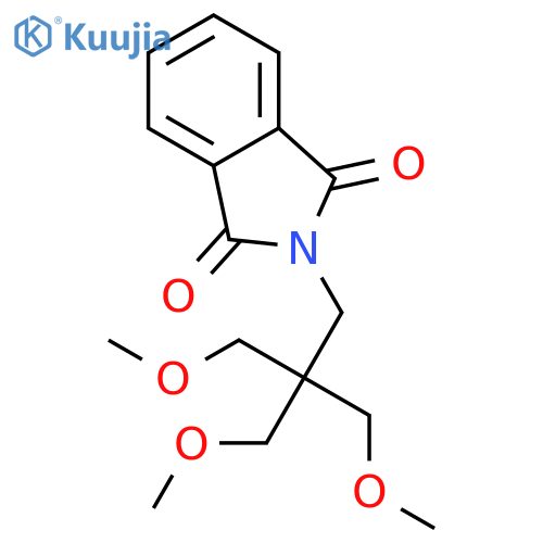 1H-Isoindole-1,3(2H)-dione, 2-[3-methoxy-2,2-bis(methoxymethyl)propyl]- structure