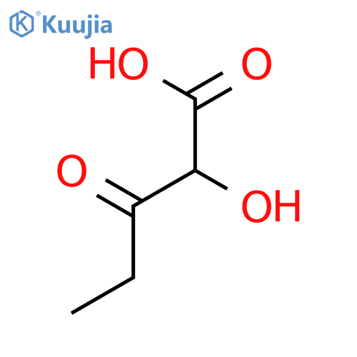 2-hydroxy-3-oxopentanoic acid structure