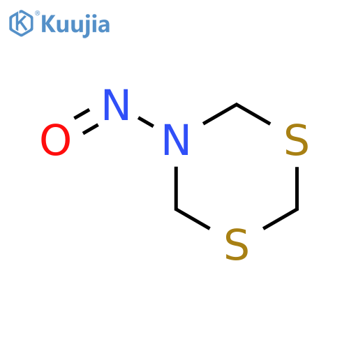 4H-1,3,5-Dithiazine,dihydro-5-nitroso- structure
