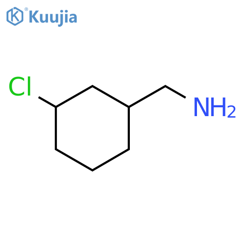 C-(3-Chloro-cyclohexyl)-methylamine structure