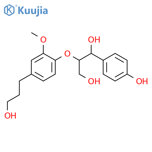 4,8'-Oxylignan-3,4',7',9,9'-pentol; (7'RS,8'RS)-form, 3-Me ether structure