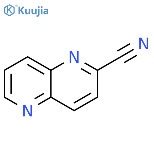 1,5-Naphthyridine-2-carbonitrile structure