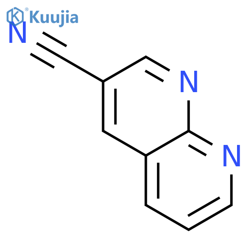 1,8-Naphthyridine-3-carbonitrile structure