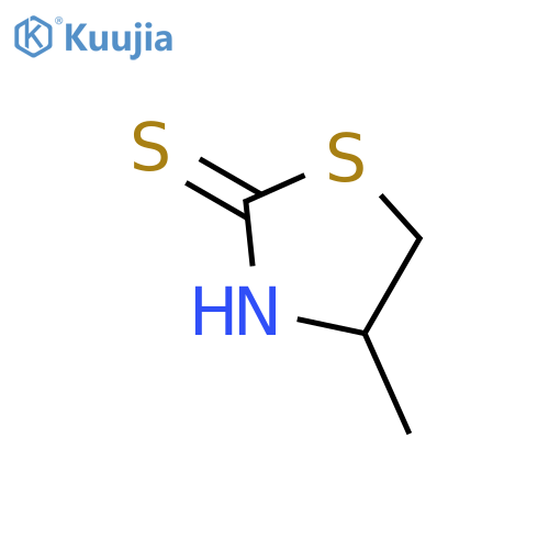 (4R)-4-METHYL-1,3-THIAZOLIDINE-2-THIONE structure