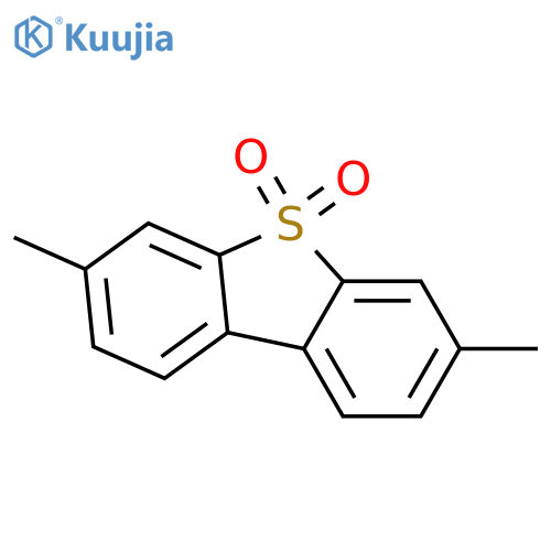 3,7-Dimethyldibenzothiophene; S,S-Dioxide structure