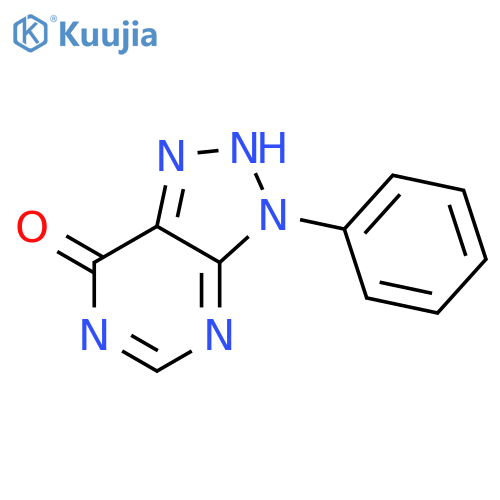 3-phenyl-3H,6H,7H-[1,2,3]triazolo[4,5-d]pyrimidin-7-one structure