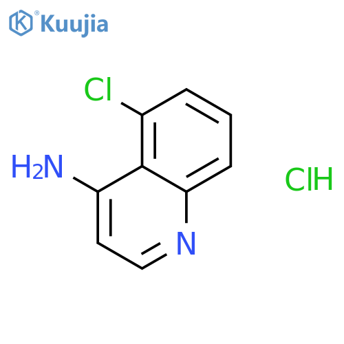 5-Chloro-quinolin-4-ylamine hydrochloride structure