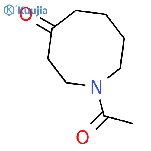 4(1H)-Azocinone,1-acetylhexahydro- structure