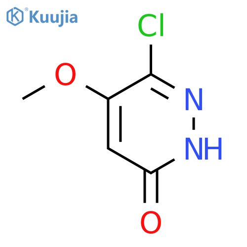 6-chloro-5-methoxy-2,3-dihydropyridazin-3-one structure