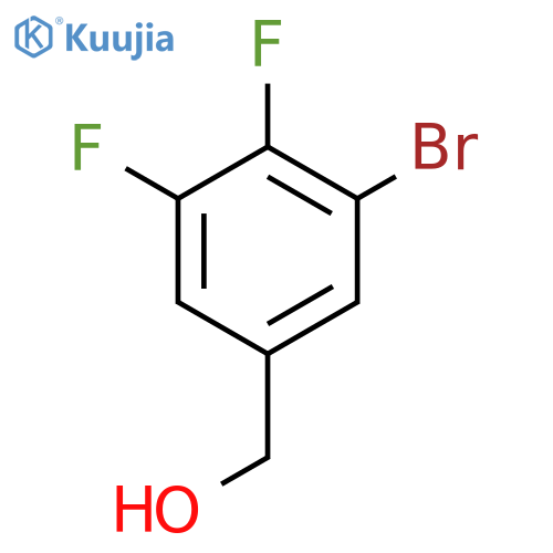 3-Bromo-4,5-difluorobenzyl alcohol structure