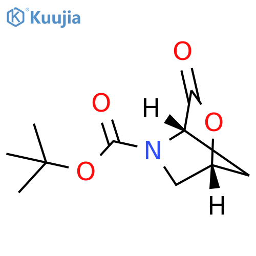 2-Oxa-5-azabicyclo[2.2.1]heptane-5-carboxylic acid, 3-oxo-, 1,1-dimethylethyl ester, (1R,4S)- structure