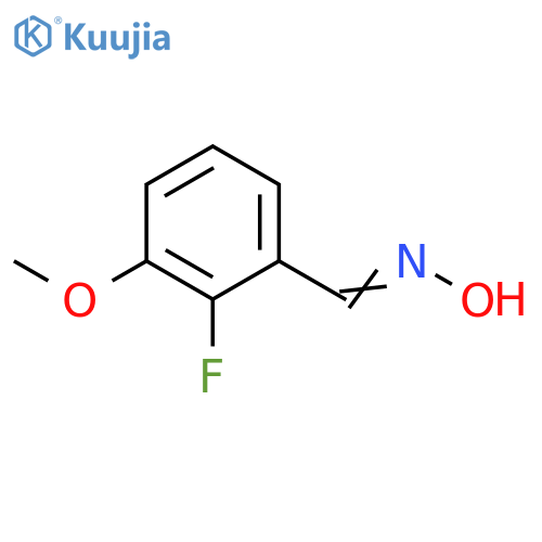 2-fluoro-3-methoxybenzaldehyde oxime structure
