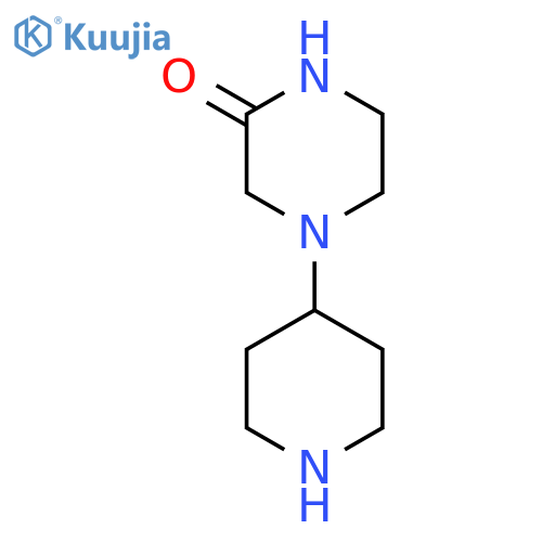 4-(piperidin-4-yl)piperazin-2-one structure