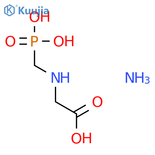 Ammoniumglyphosate structure