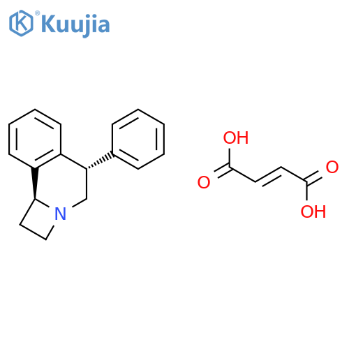 2H-Azeto[2,1-a]isoquinoline, 1,4,5,9b-tetrahydro-5-phenyl-, cis-, (E)-2-butenedioate structure