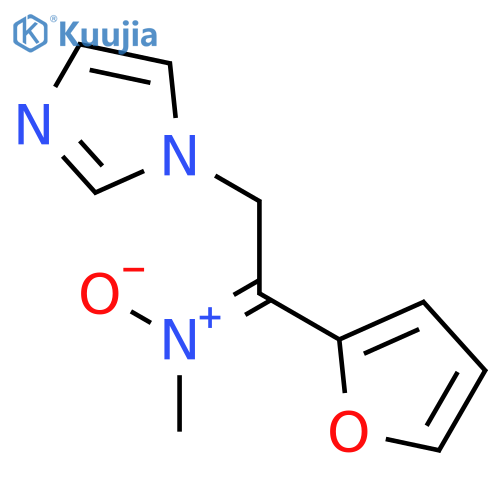 METHANAMINE, N-[1-(2-FURANYL)-2-(1H-IMIDAZOL-1-YL)ETHYLIDENE]-, N-OXIDE structure