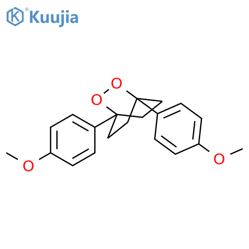 1,4-bis(4-methoxyphenyl)-2,3-dioxabicyclo[2.2.2]octane structure