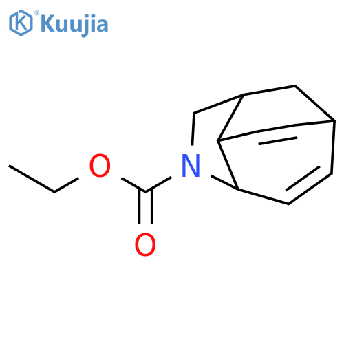 3,6-Methanocyclohepta[b]pyrrole-1(2H)-carboxylic acid, 3,3a,6,8a-tetrahydro-, ethyl ester structure