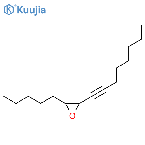 Oxirane, 2-(1-octynyl)-3-pentyl- structure