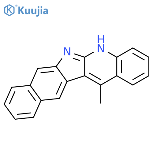 5H-Benzo[k]quinindoline, 13-methyl- structure