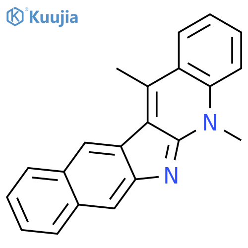 5H-BENZO[K]QUININDOLINE, 5,13-DIMETHYL- structure
