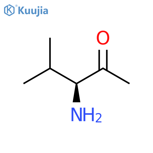 2-Pentanone,3-amino-4-methyl-, (S)- (9CI) structure