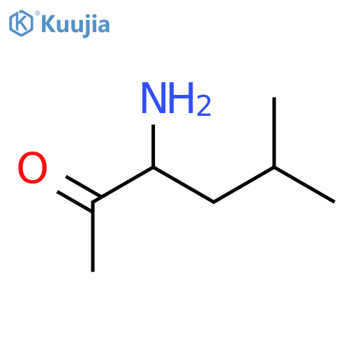 2-Hexanone,3-amino-5-methyl-, (S)- (9CI) structure