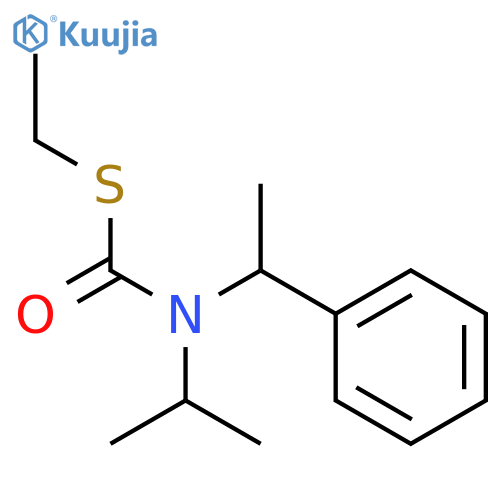 Carbamothioic acid,(1-methylethyl)(1-phenylethyl)-, S-ethyl ester (9CI) structure