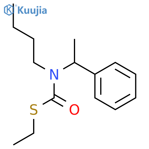 Carbamothioic acid,butyl(1-phenylethyl)-, S-ethyl ester (9CI) structure