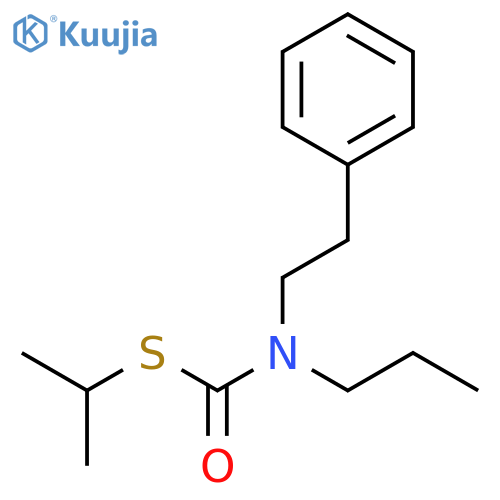 Carbamothioic acid,(2-phenylethyl)propyl-, S-(1-methylethyl) ester (9CI) structure