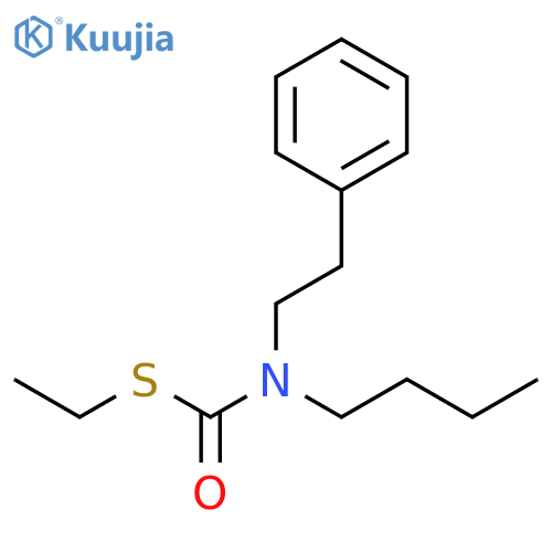 Carbamothioic acid,butyl(2-phenylethyl)-, S-ethyl ester (9CI) structure