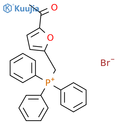 [(5-acetylfuran-2-yl)methyl]triphenylphosphanium bromide structure