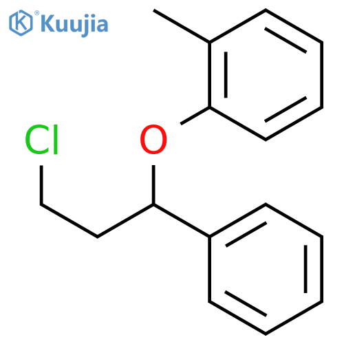 (R)-3-Chloro-1-phenyl-1-(2-methylphenoxy)propane structure