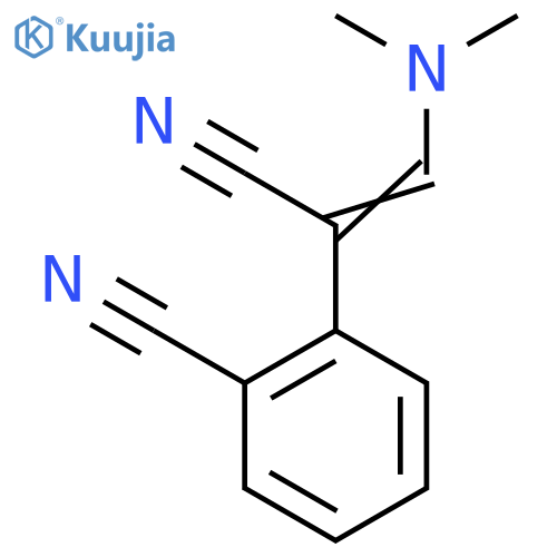 2-(Z)-1-Cyano-2-(dimethylamino)vinylbenzonitrile structure
