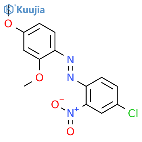 Diazene, (4-chloro-2-nitrophenyl)(2,4-dimethoxyphenyl)- structure