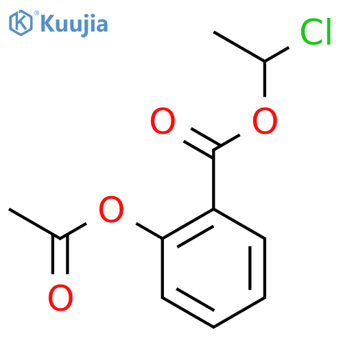 1-Chloroethyl 2-(acetyloxy)benzoate structure