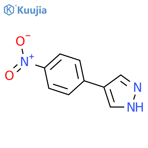 4-(4-Nitrophenyl)-1H-pyrazole structure