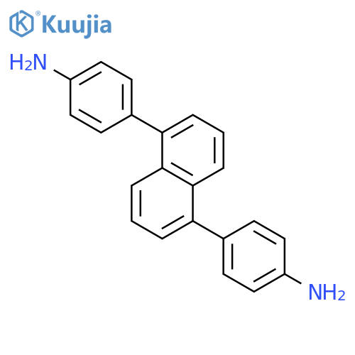 Benzenamine, 4,4'-(1,5-naphthalenediyl)bis- structure