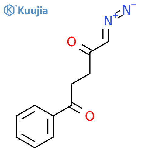 1,4-Pentanedione, 5-diazo-1-phenyl- structure