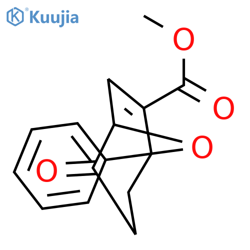 8-Oxabicyclo[3.2.1]oct-6-ene-6-carboxylic acid, 2-oxo-5-phenyl-, methyl ester structure