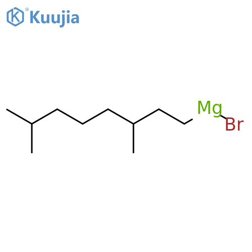 Magnesium,bromo(3,7-dimethyloctyl)- structure