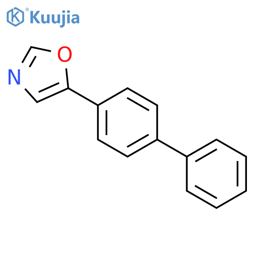 5-([1,1'-Biphenyl]-4-yl)oxazole structure