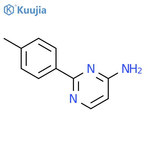 4-Pyrimidinamine,2-(4-methylphenyl)- structure