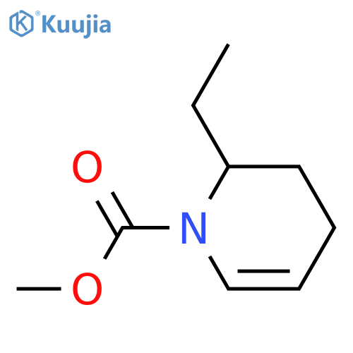 methyl 2-ethyl-3,4-dihydro-2H-pyridine-1-carboxylate structure