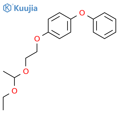 BENZENE, 1-[2-(1-ETHOXYETHOXY)ETHOXY]-4-PHENOXY- structure