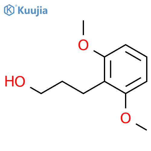3-(2,6-dimethoxyphenyl)propan-1-ol structure